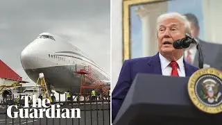 Airplane gifted by Qatar 'much too big', laments Donald Trump