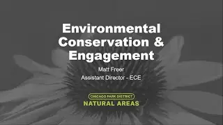 Chicago Park District Natural Areas Update
