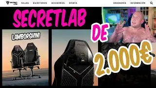 ⬛️ Secretlab EDICION LAMBORGHINI (Analizada Web) por @AlexisPrieto