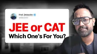 JEE vs CAT? which is easier ? which is tough.