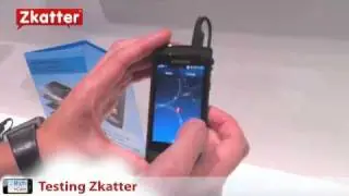 Matt Hagger, demonstrates Zkatter at IFA Berlin as winner of BADA Mobile World Developer Challenge.