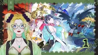 《Forest Elf Vtuber》💚Starting A New Game!💚【Digimon Story: Time Stranger】Part 1