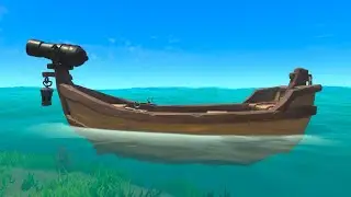 Don't forget about the cannon rowboat (salt) | Sea of Thieves