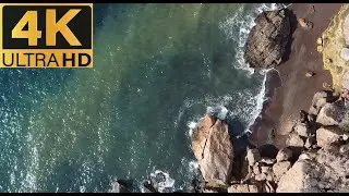 Playa Cola Del Caballo. Portman. Arenas NEGRAS#spain4k  #drone #natural #4k #viajes #murcia #relax