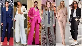 TENDENCIAS DE MODA CON TRAJES SASTRE 🧥😍 PARA LUCIR ELEGANTE Y CON MUCHO ESTILO