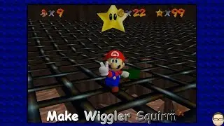 Super Mario 64 #54: Tiny Huge Island - Make Wiggler Squirm