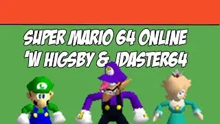 Milesluigi Plays Super Mario 64 Online (with Higsby and Jdaster64)