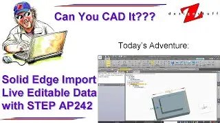STEP AP242, импортированные PMI и текущие размеры на синхронной модели