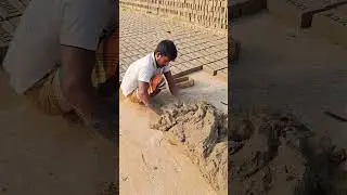 Yellow bricks #buildingmaterial #brickwork #clay ground