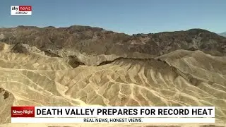 Death Valley prepares for record-breaking heat