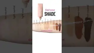 New!! ELF Halo Glow Skin Tint SPF 50 -SWATCHES #elfhaloglow #elfcosmetics #makeupshorts