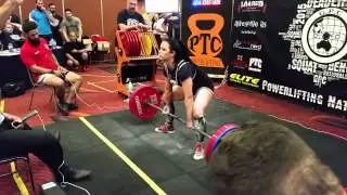 Rebecca Gleich pulls 170kg GPC Nats
