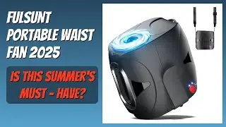 REVIEW (2026): FULSUNT Portable Waist Fan 2025. Features