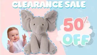 Peekatoy&trade; Peekaboo Elephant Plush Toy - SALE OFF 50% (Limited availability)