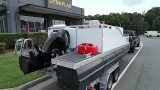 Pontoon boats by Marine Dock Systems camping tri hull poly pontoons