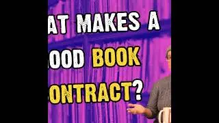 Episode 338: What is in a good book contract? | A People's Guide to Publishing Podcast