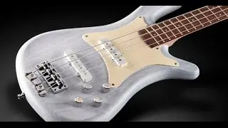 Warwick Custom Shop Masterbuilt - Streamer CV White See Through Finish