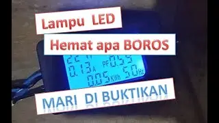 Unbox Power Monitor dan Cara Menghitung Pemakaian Lampu LED di Rumah