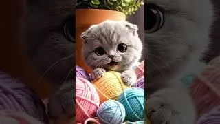 Kitten Adventure: The CUTEST fluffy explorer! 🐾😻 #cutestkittens #cutecats #cuteanimals