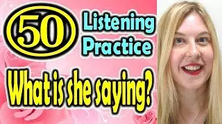 What is she saying?(50) (Listening Practice) [ ForB English Lesson ]