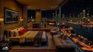 Soft Jazz Instrumental Music For Inner Calm And Focus - Calm Jazz In A Warm Bedroom For Relaxation