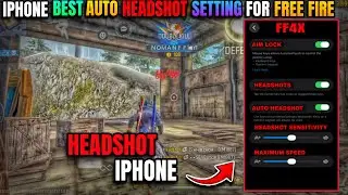 Free Fire OB51 iPhone Best Settings for 99% Headshot | iPhone dpi free fire 