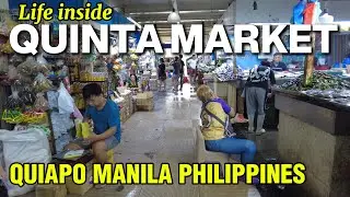 🇵🇭QUIAPO MANILA MARKET  TOUR plus STREETS SCENES|walking Tour Philippines