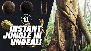 Создайте мгновенные джунгли в Unreal Engine 5