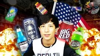 BRITISH BOY TRYING AMERICAN SODA!