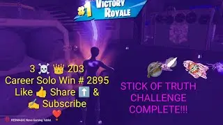 Career Solo Win#2895 Fortnite 3☠️ ZB Victory Royale Chapter 7 Season 1 Solo Win #236 👑#203