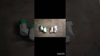 Origami Shoes 👟 | Easy Paper Shoes for Kids #Origami #DIY #PaperCraft (origami boty)