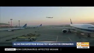 All 645 evacuated fromk Wuhan test negative for coronavirus