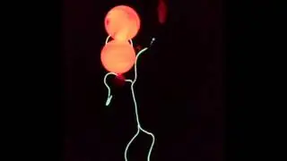GlowCity Stick Figure Costume & LED Basketballs Vine