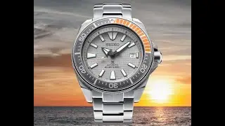 Seiko Samurai Dawn Grey Limited Edition - SRPD03K1
