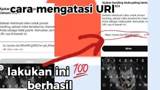 tutorial mengatasi URL valid ini solusinya#youtubevideo