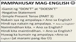 PAMPAHUSAY MAG ENGLISH