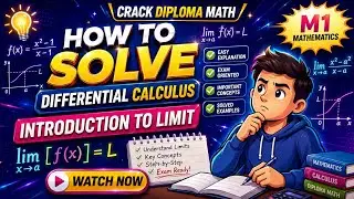 👉 SCTE & VT Diploma M1 Maths Unit 2|Differential Calculus_Introduction to limit| Exercise 2.1 Solved