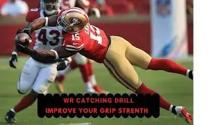 Football Catching Drill Used By NFL Athletes to Improve Grip Strength