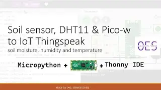 Soil sensor, DHT11 & Raspberry Pi Pico W
