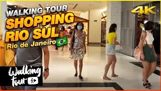 Walking Tour in Rio Sul Mall 4K  🇧🇷  Rio de Janeiro Brazil