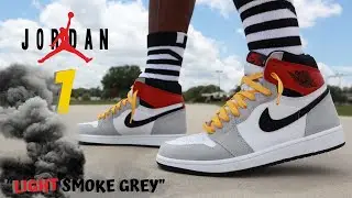 Jordan 1 ”СВЕТЛО-ДЫМЧАТЫЙ СЕРЫЙ” ПОДРОБНЫЙ ОБЗОР И НА НОГАХ С ЗАМЕНОЙ ШНУРКОВ!!! ЭТИ БЫСТРО РАСПР...