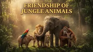 Jungle Treasure Adventure 🏆  Animals Friendship Story  Emotional Ending