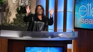 Loni Love Catches Up with Ellen