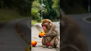 Japanese　Monkey #ai #nature #動物