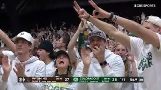 Colorado State Basketball (M): Highlights vs. Wyoming