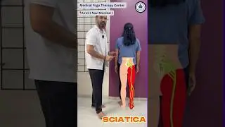 Medical yog for Sciatica pain ..#medicalyoga #sciatica #sciaticarelief#theashtangainstitute
