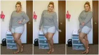 The Curvy Diaries: Plus Size Shorts OOTD