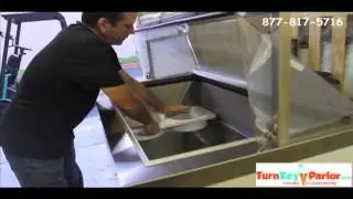Система держателей банок Ropak для пластиковых контейнеров объёмом 3, 2,5 и 1,5 галлона