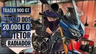 TRACER 900 A revisão dos 20.000 km e o protetor de radiador