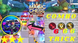 Strongest 666 combo (မာ​ပြီး ကြမ်းတဲ့ Synergy combo နောက်တစ်ခု)Gameplay [MOBILE LEGENDS MAGIC CHESS]